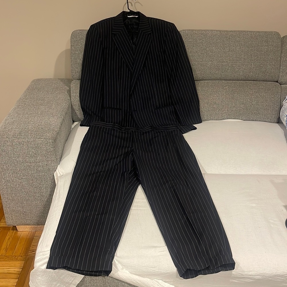 M. Valentino suit with pants and jacket pants are 42R and jacket is XL